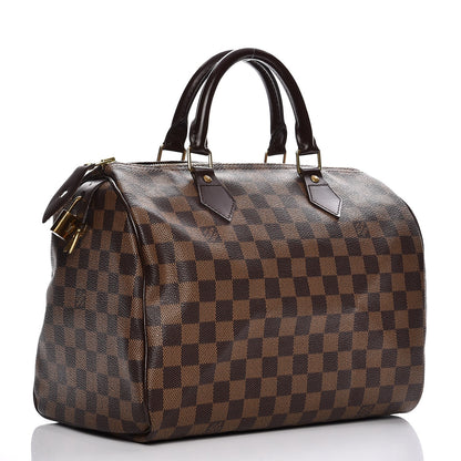 Louis Vuitton Damier Ebene Speedy 30 3 of 13