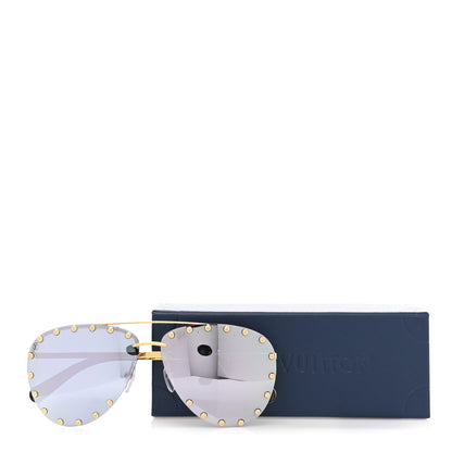 Louis Vuitton The Party Aviator Sunglasses Z0911U Blue 8 of 8