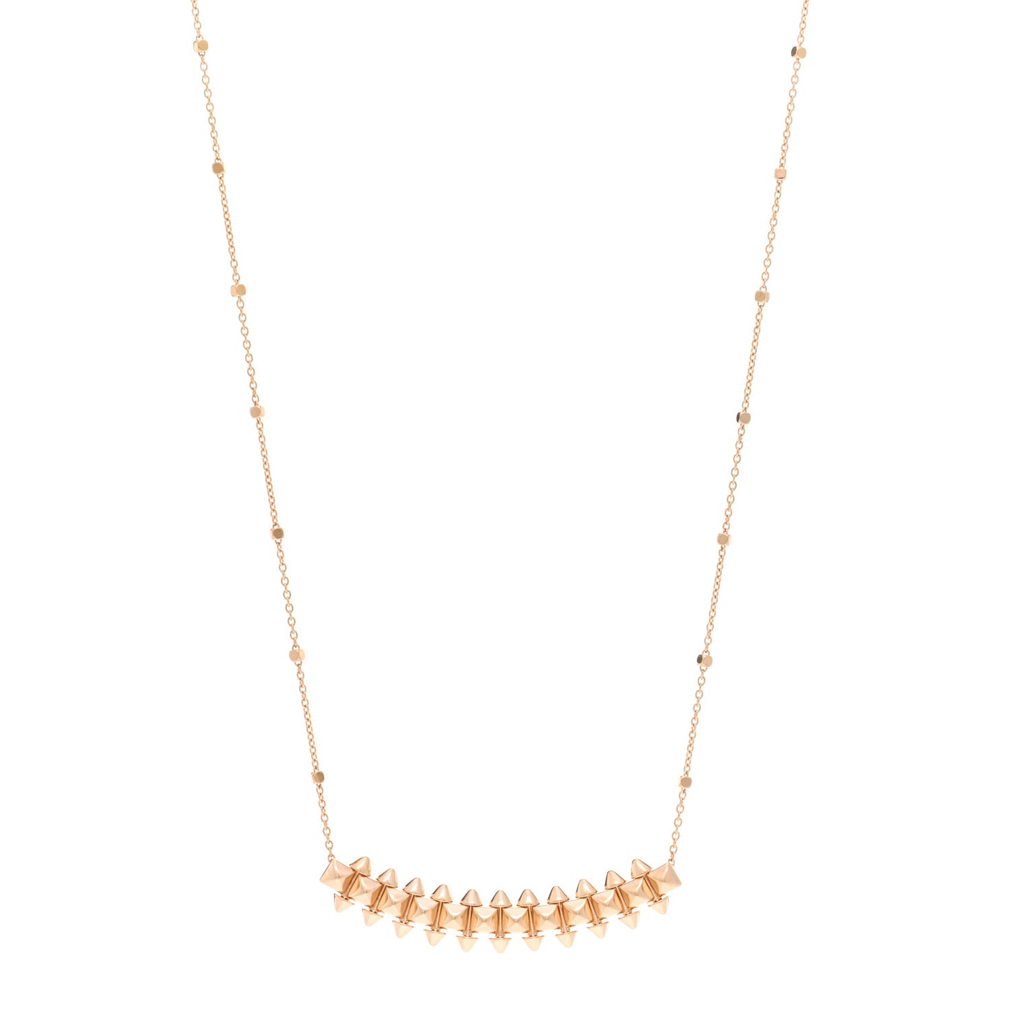 18K Pink Gold Medium Clash de Cartier Necklace