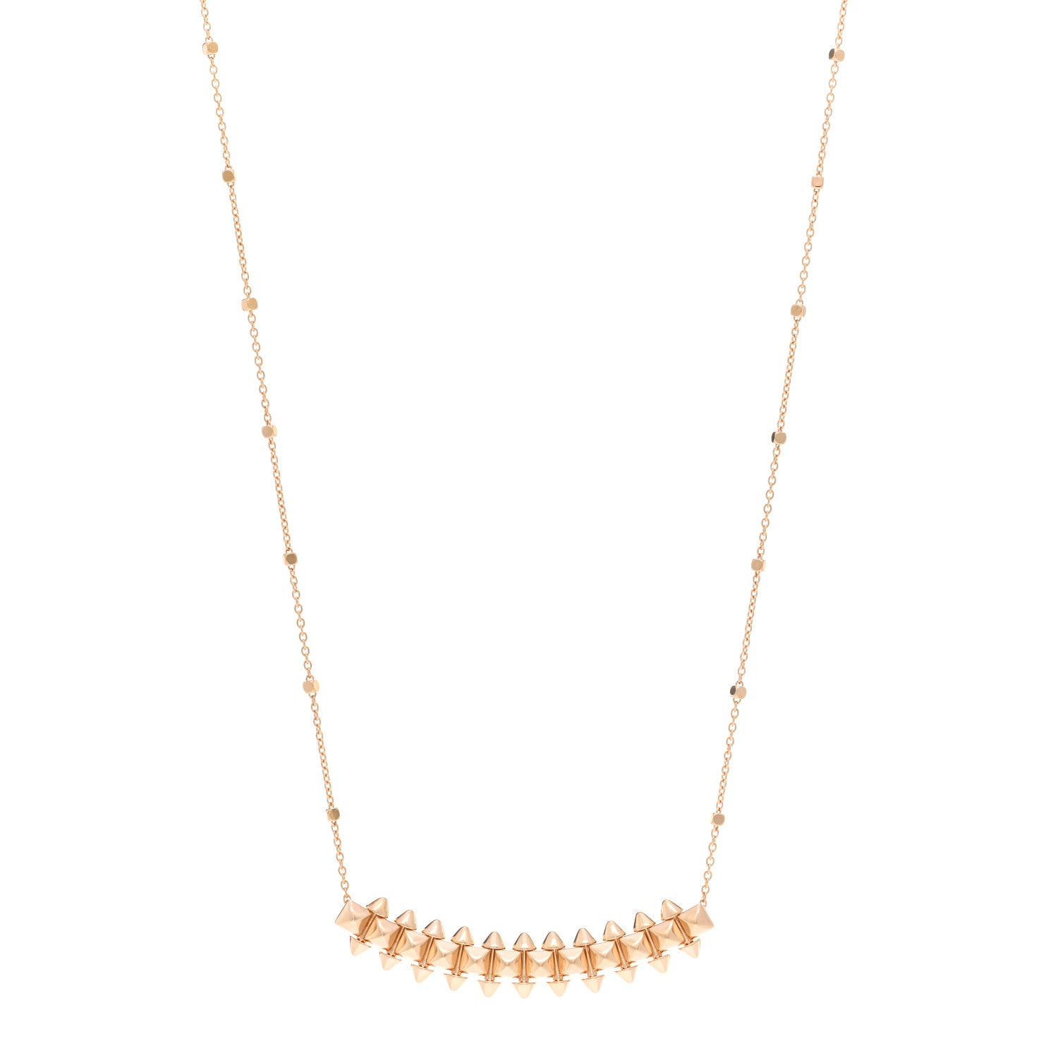 Cartier 18K Pink Gold Medium Clash de Cartier Necklace 1 of 5