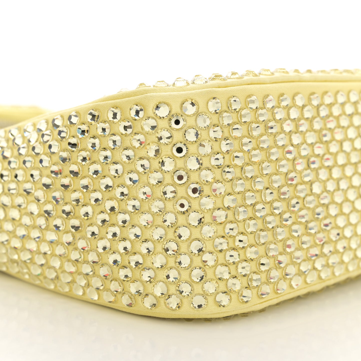 Satin Crystal Re-Edition 2005 Shoulder Bag Ananas