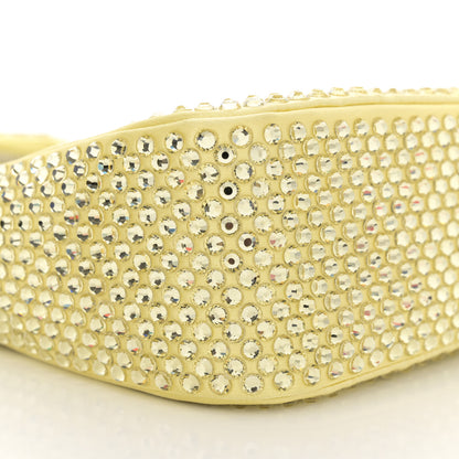 Prada Satin Crystal Re-Edition 2005 Shoulder Bag Ananas 8 of 10