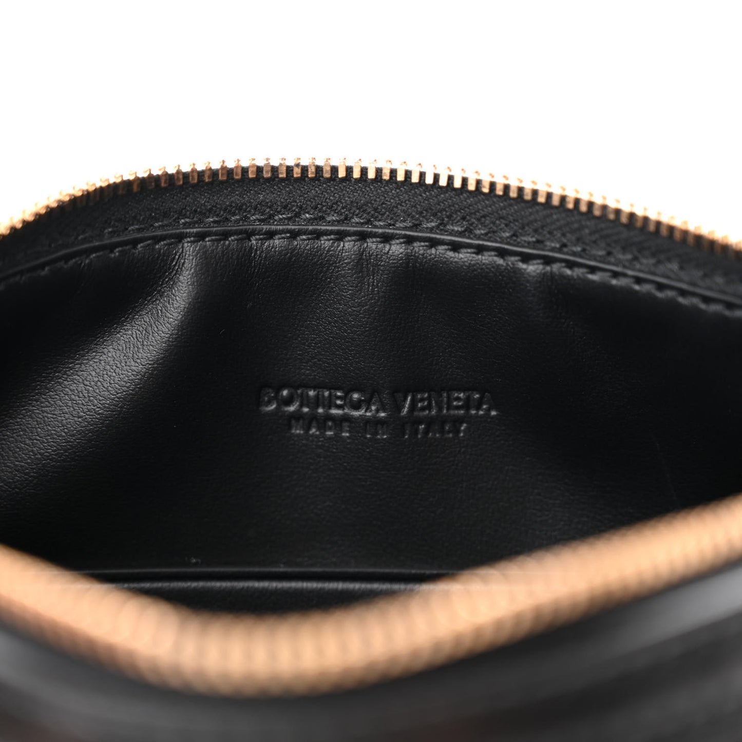 Nappa Intrecciato Mini Sunrise Black