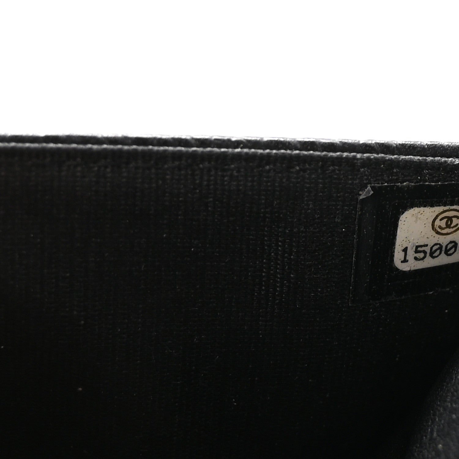 Chanel Caviar Timeless CC Wallet On Chain WOC Black 7 of 11
