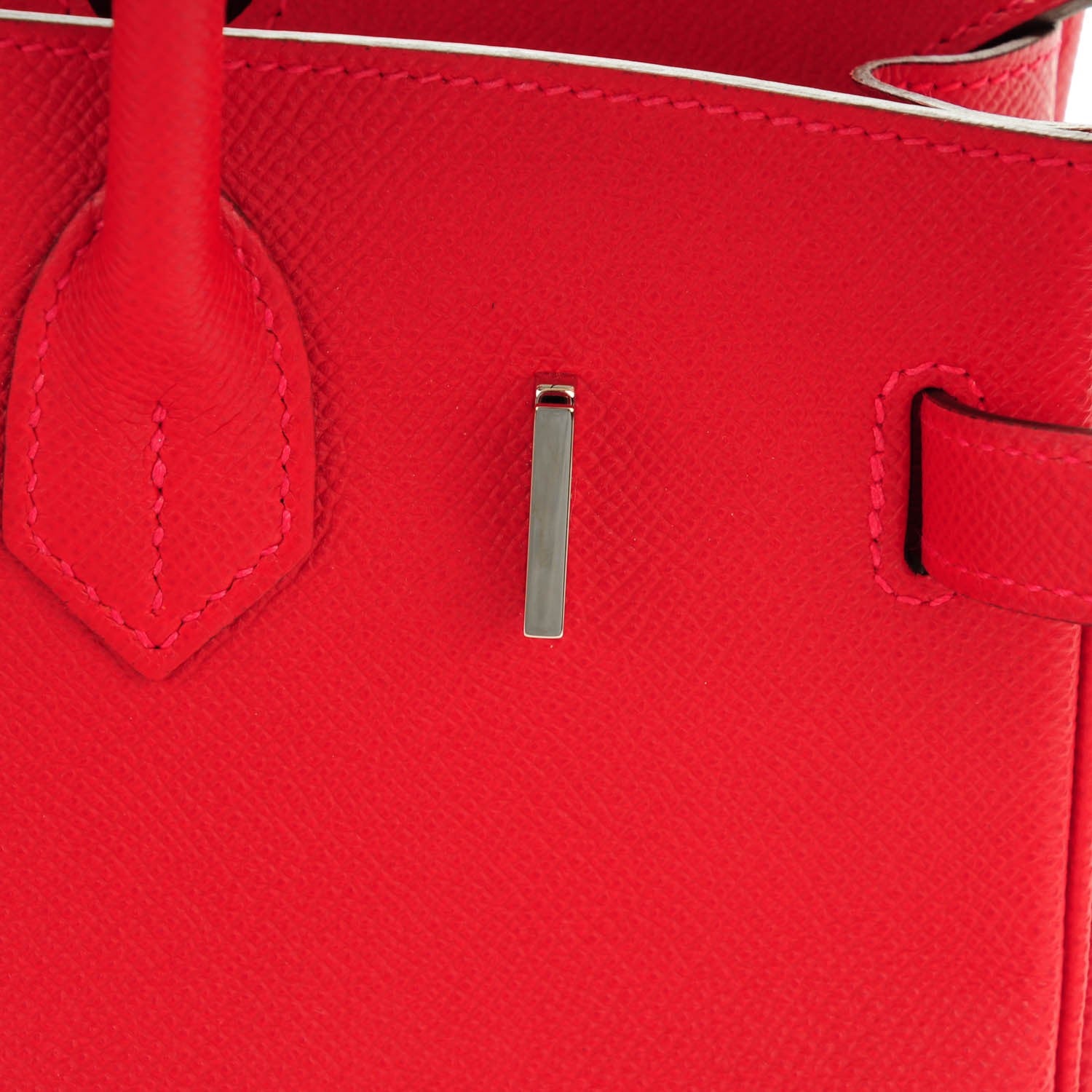 Hermes Epsom Birkin 30 Rouge Casaque 13 of 22