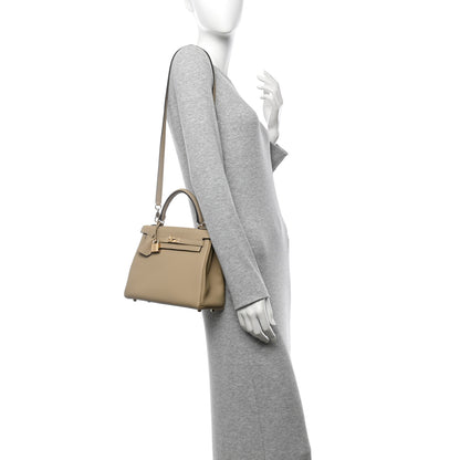 Hermes Togo Kelly Retourne 25 Trench 2 of 10