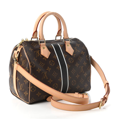 Louis Vuitton Monogram My LV Heritage Speedy Bandouliere 25 Black White 2 of 10