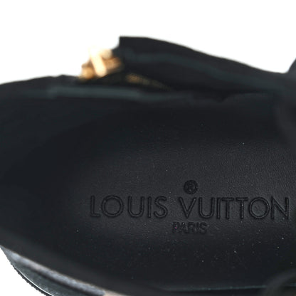 Louis Vuitton Calfskin Leopard Print Suede Stephen Sprouse High Top Sneakers 37 7 of 9