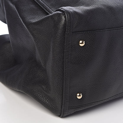 Gucci Pebbled Calfskin Large Soho Shoulder Bag Black 8 of 12