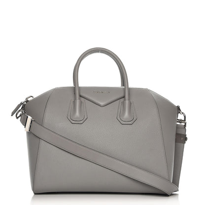 Givenchy Sugar Goatskin Medium Antigona Pearl Grey 1 of 8