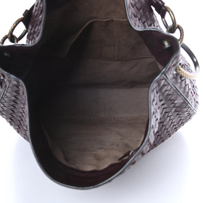 Bottega Veneta Nappa Intrecciato Large Loop Dark Barolo 5 of 10