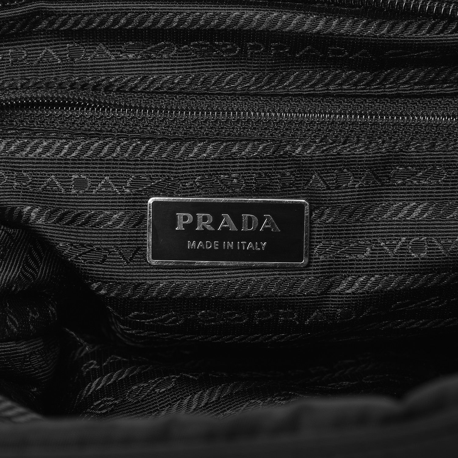 Prada Nylon Vela Sport Messenger Bag Black 6 of 10