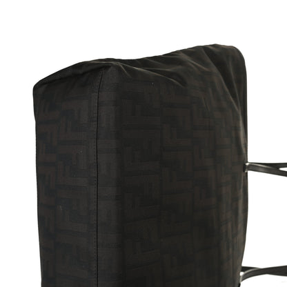 Fendi Nylon Zucca Medium Roll Tote Tobacco 19 of 22
