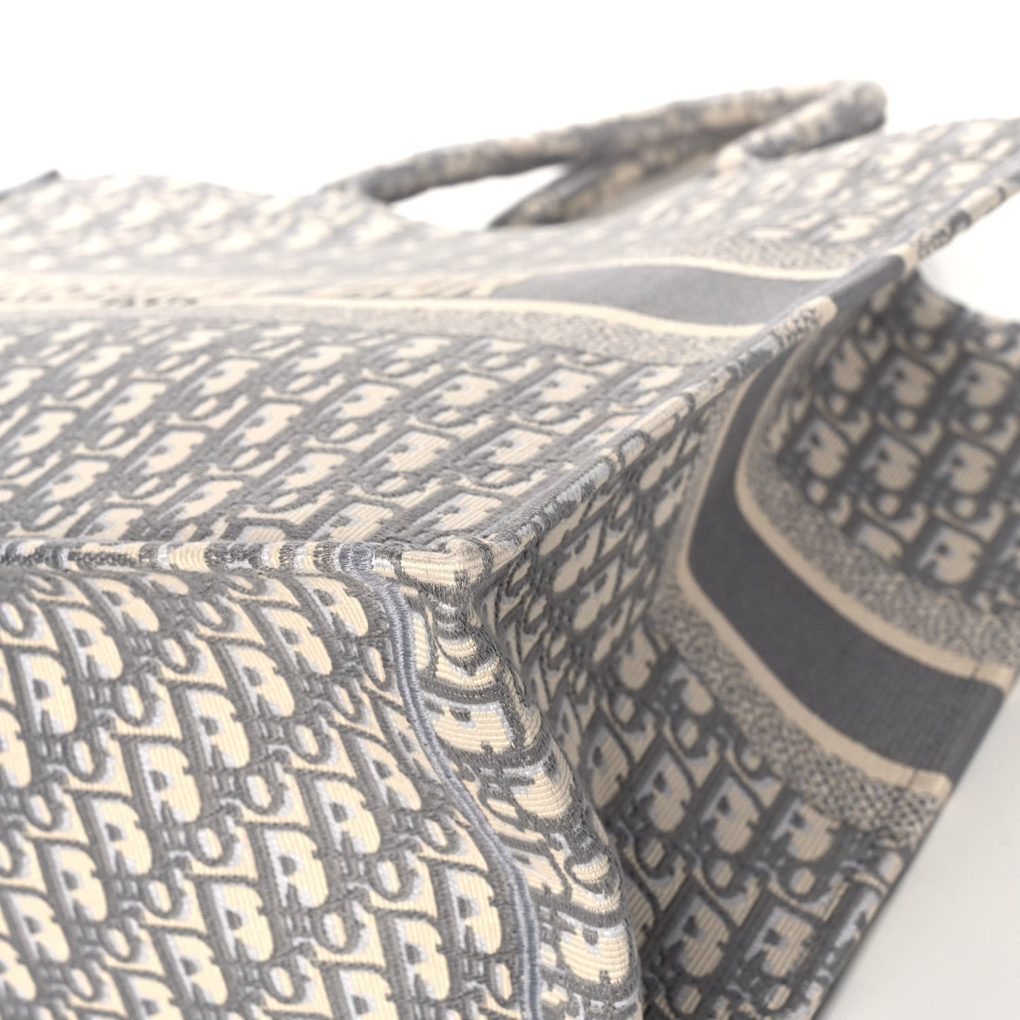 Oblique Large Book Tote Grey