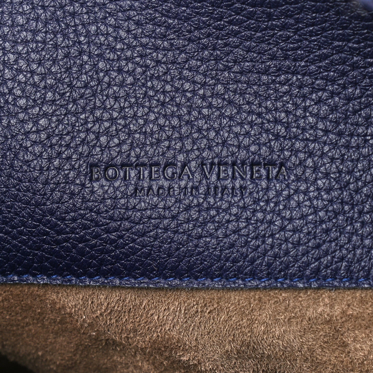 Bottega Veneta Washed Cervo Deerskin Hobo Denim 6 of 9