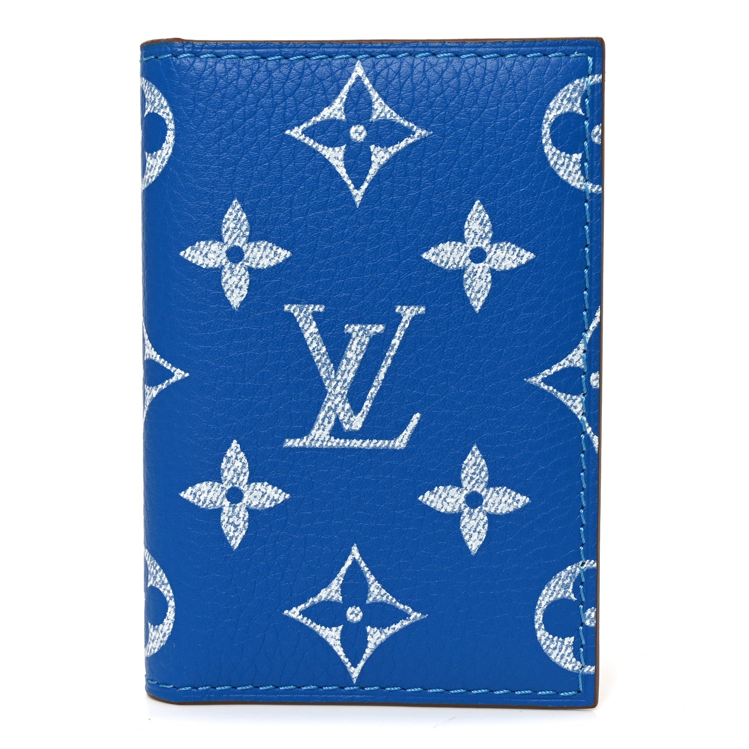 Louis Vuitton Calfskin Speedy P9 H40 Pocket Organizer Blue 1 of 8