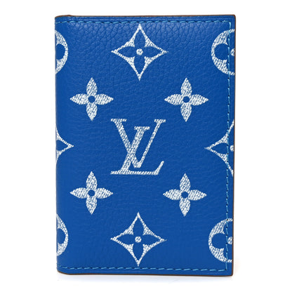 Louis Vuitton Calfskin Speedy P9 H40 Pocket Organizer Blue 1 of 8