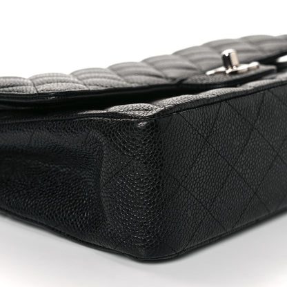 Chanel Caviar Quilted Medium Double Flap Black 5 of 9