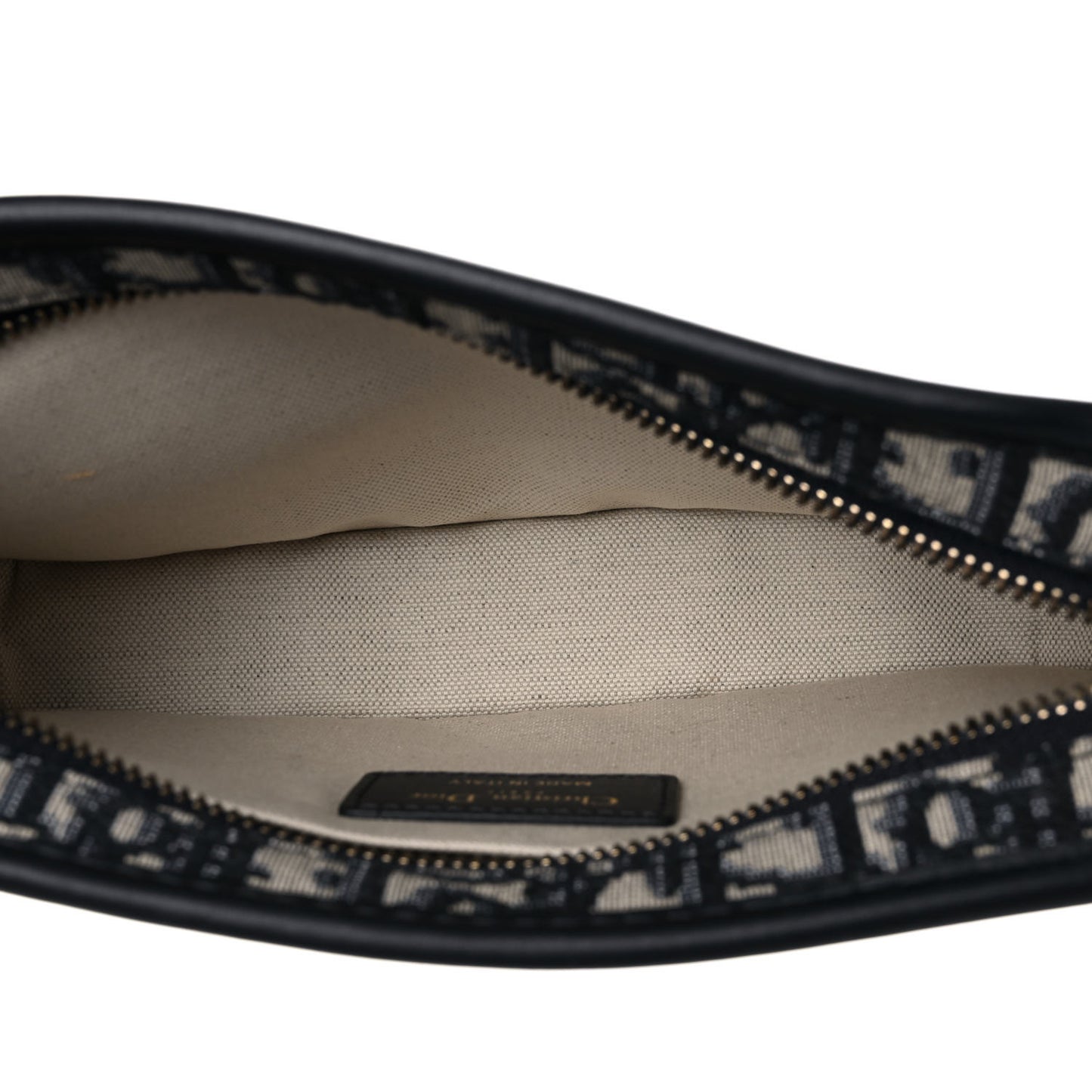 Oblique Diorquake Clutch Blue