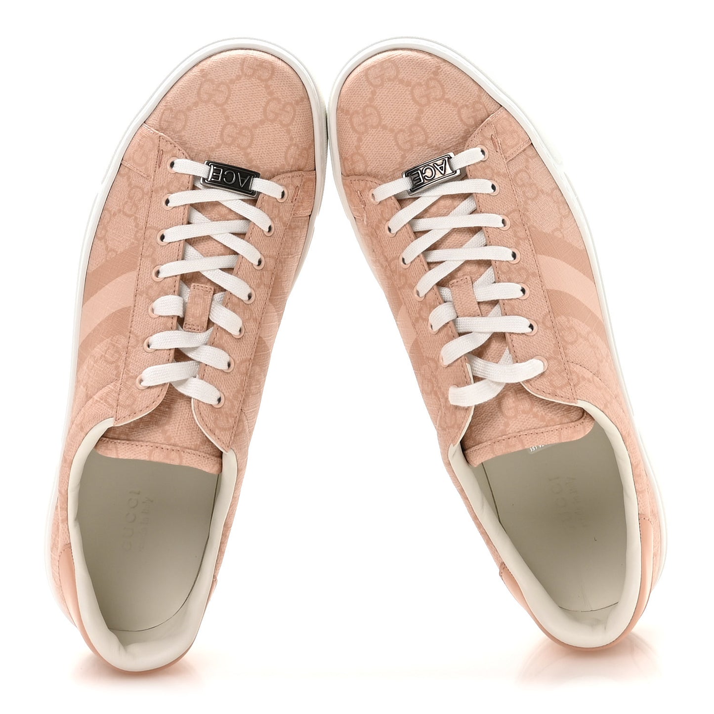 GG Supreme Tonal Web Womens New Ace Sneakers 41 Pink