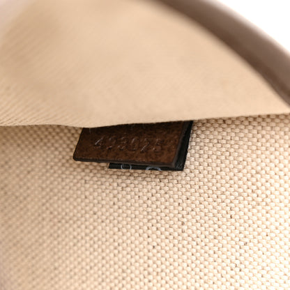 Gucci GG Supreme Monogram Web Medium Neo Vintage Flap Messenger Bag Beige New Acero 7 of 10