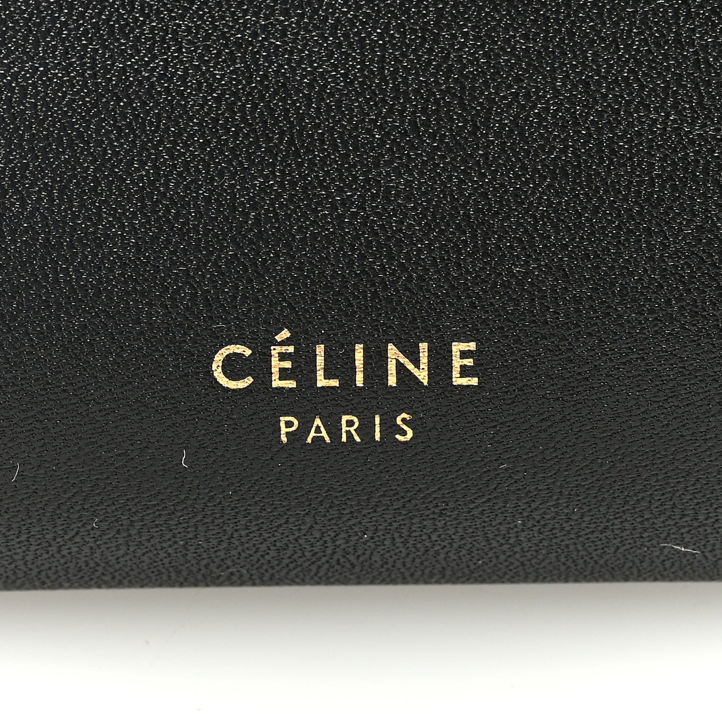 Smooth Calfskin Flap Clasp Bag Black