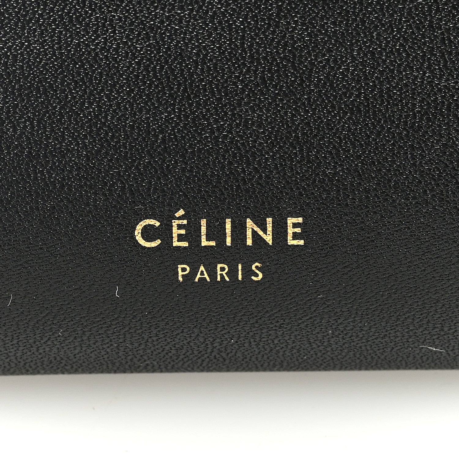 Celine Smooth Calfskin Flap Clasp Bag Black 6 of 9