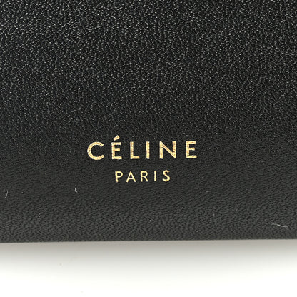 Celine Smooth Calfskin Flap Clasp Bag Black 6 of 9