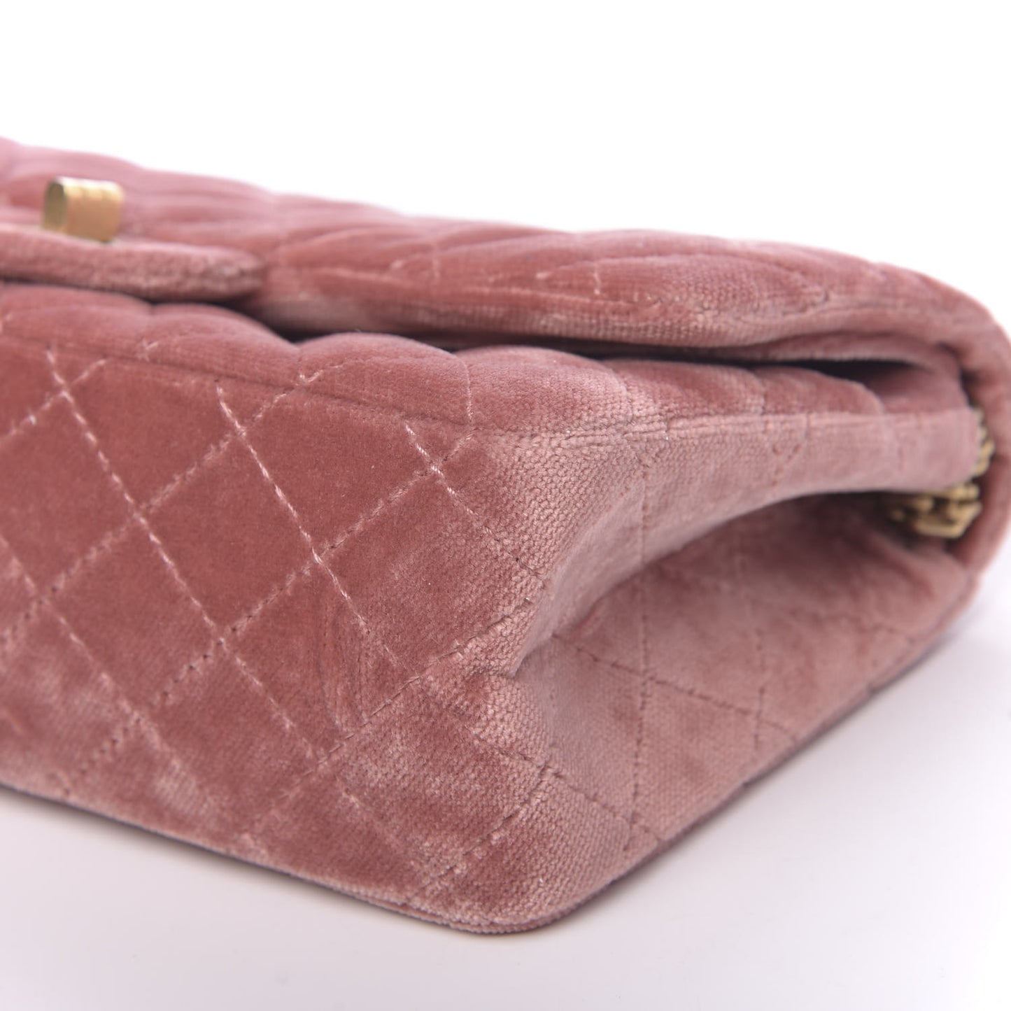 Velvet Quilted 2.55 Reissue 225 Flap Pink