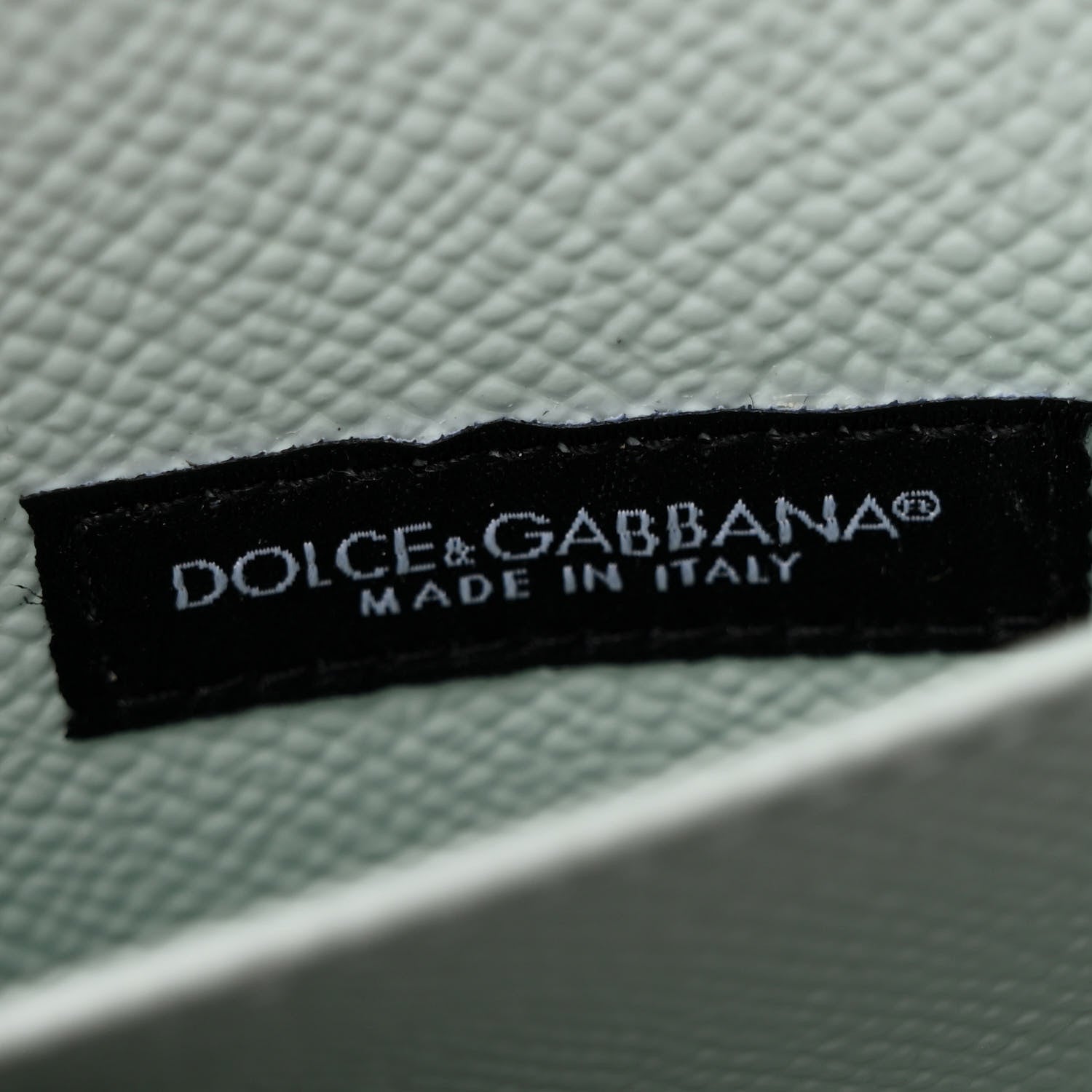 Dolce & Gabbana Dauphine Floral Print Wallet On Chain Blue Multicolor 6 of 9