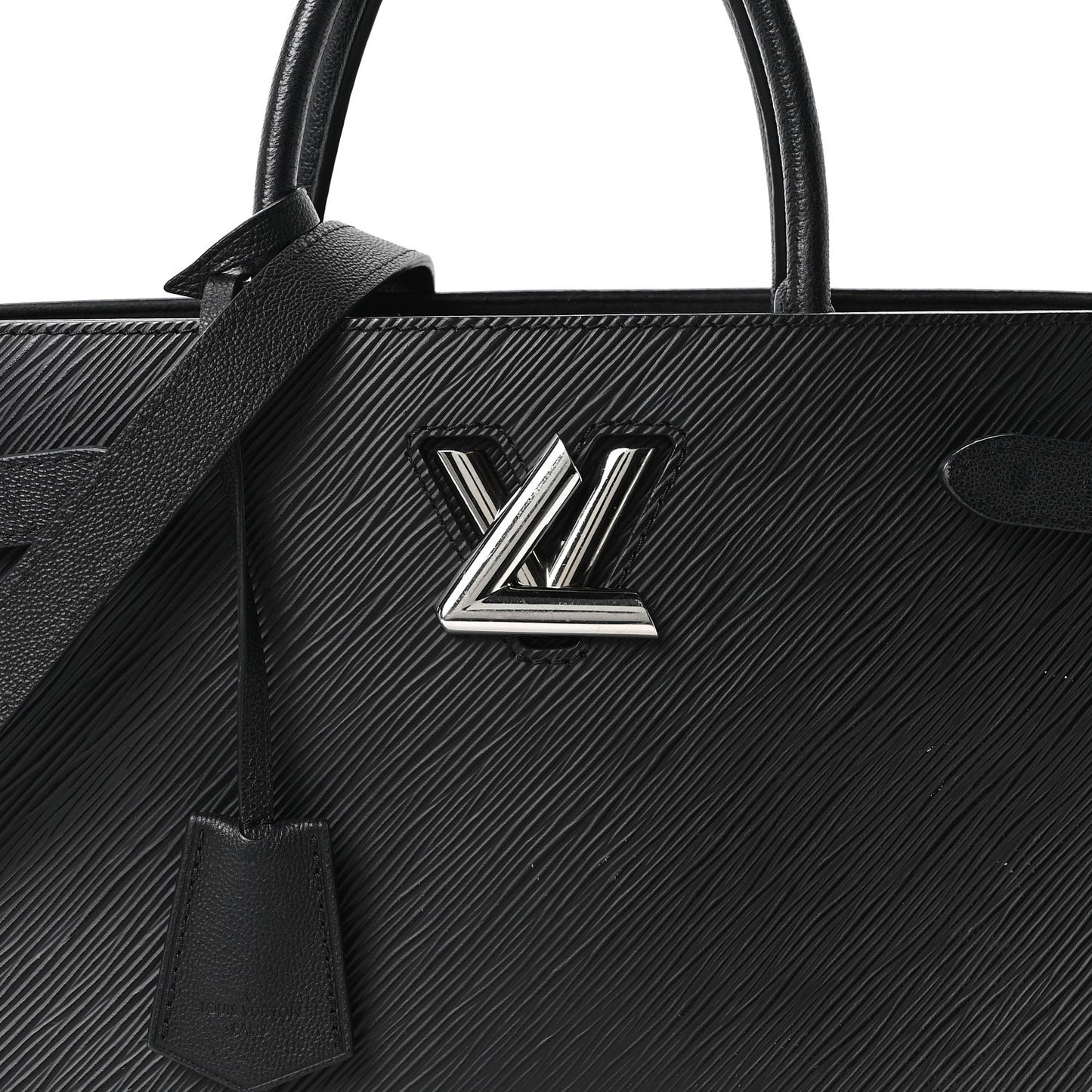 Epi Twist Tote Black