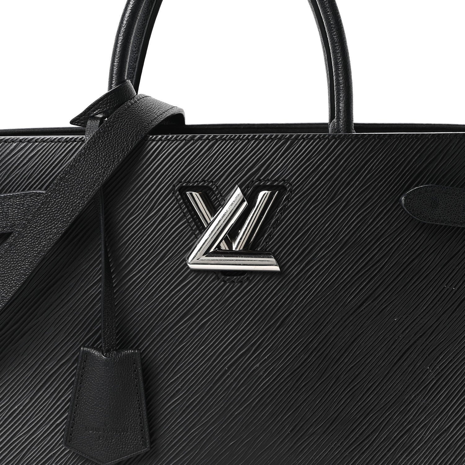 Louis Vuitton Epi Twist Tote Black 6 of 8