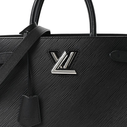 Louis Vuitton Epi Twist Tote Black 6 of 8