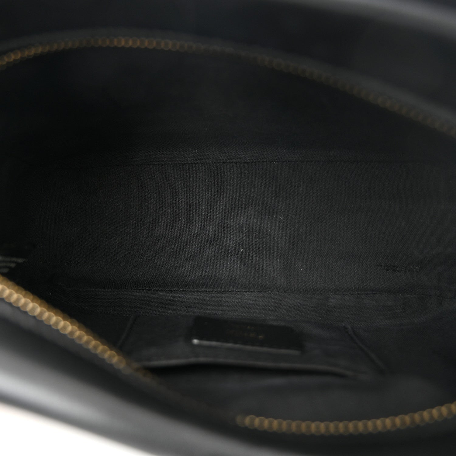 Fendi Vitello Century F is Fendi Bi-Color FF 1974 Embossed Camera Case Maya Black 5 of 12