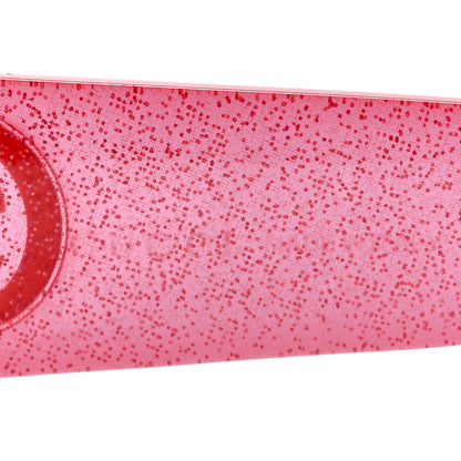 Gucci Acetate Square Frame Glitter GG0141S Sunglasses Pink 5 of 7