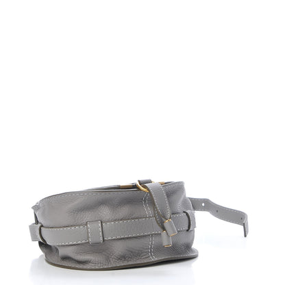 Chloe Calfskin Mini Marcie Round Crossbody Bag Cashmere Grey 4 of 9