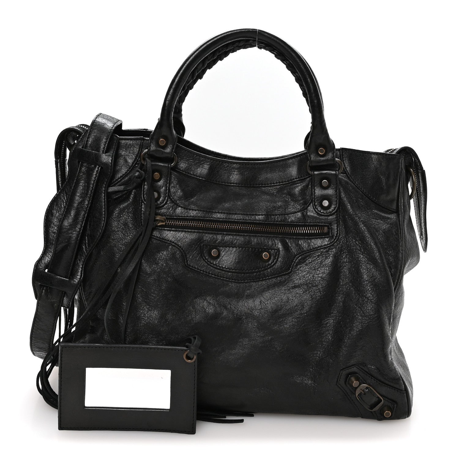 Balenciaga Agneau Classic Hardware Velo Black 2 of 10