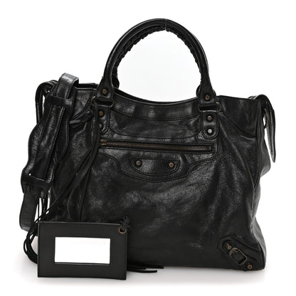 Balenciaga Agneau Classic Hardware Velo Black 2 of 10