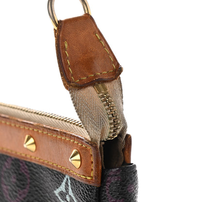 Louis Vuitton Monogram Multicolor Pochette Accessories Black 14 of 18