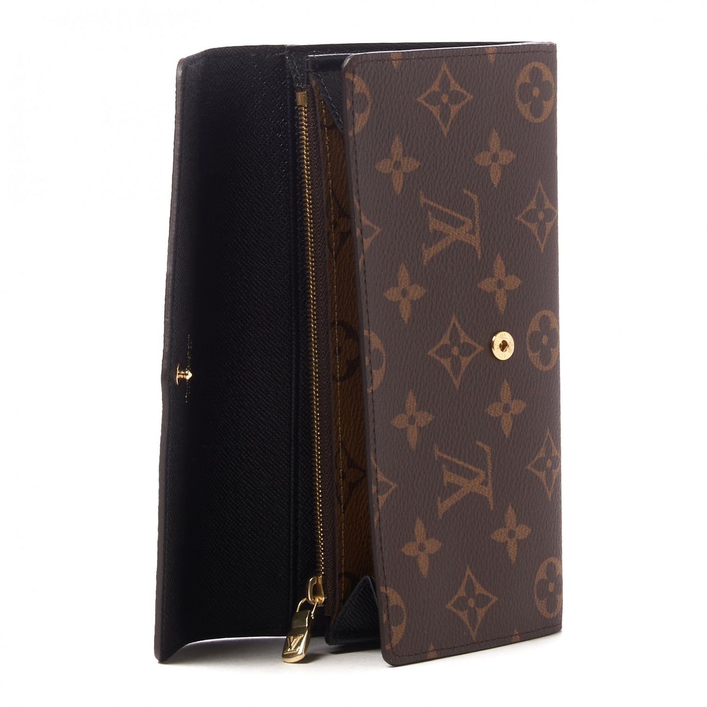 Reverse Monogram Giant Sarah Wallet
