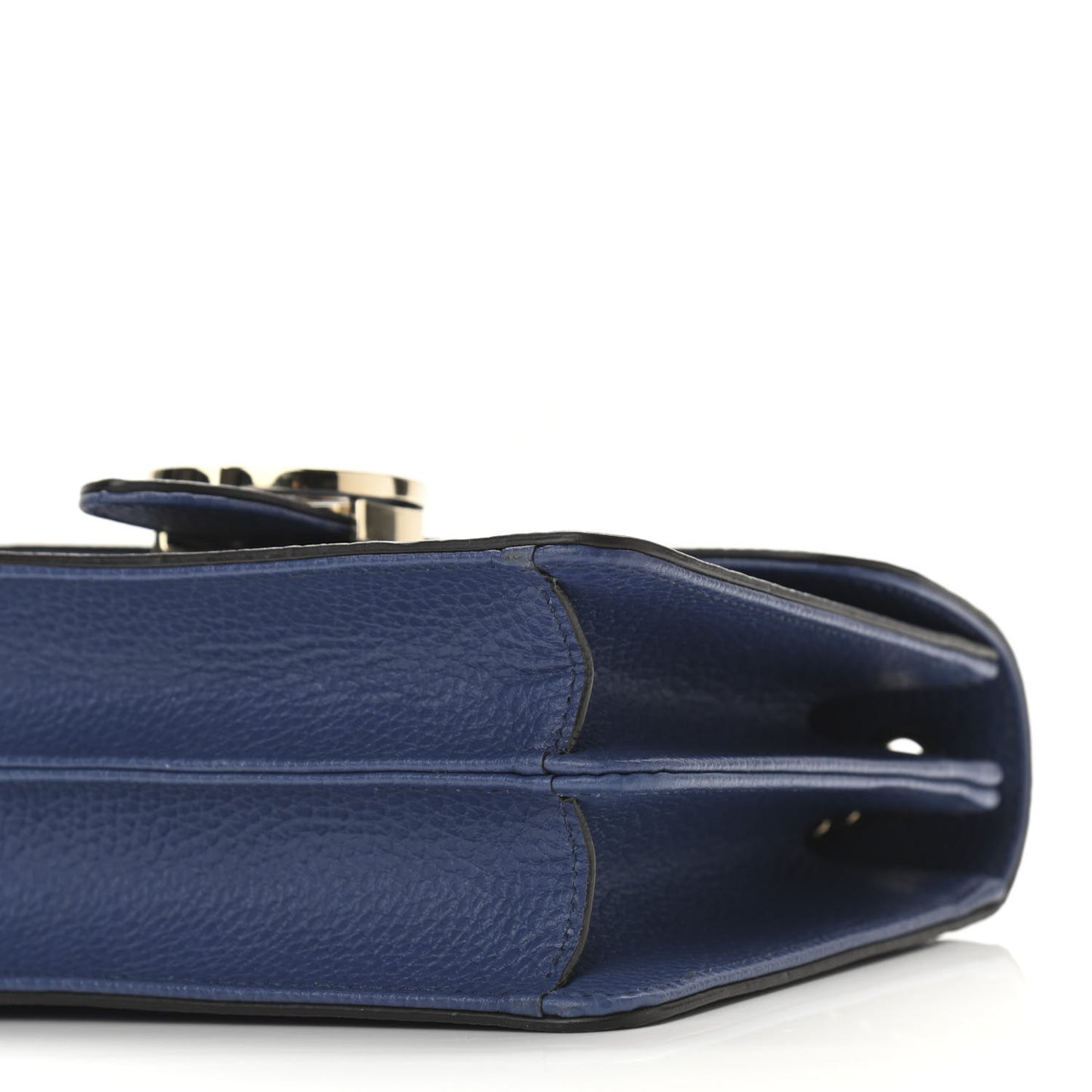 Dollar Calfskin Small Interlocking G Shoulder Bag Caspian