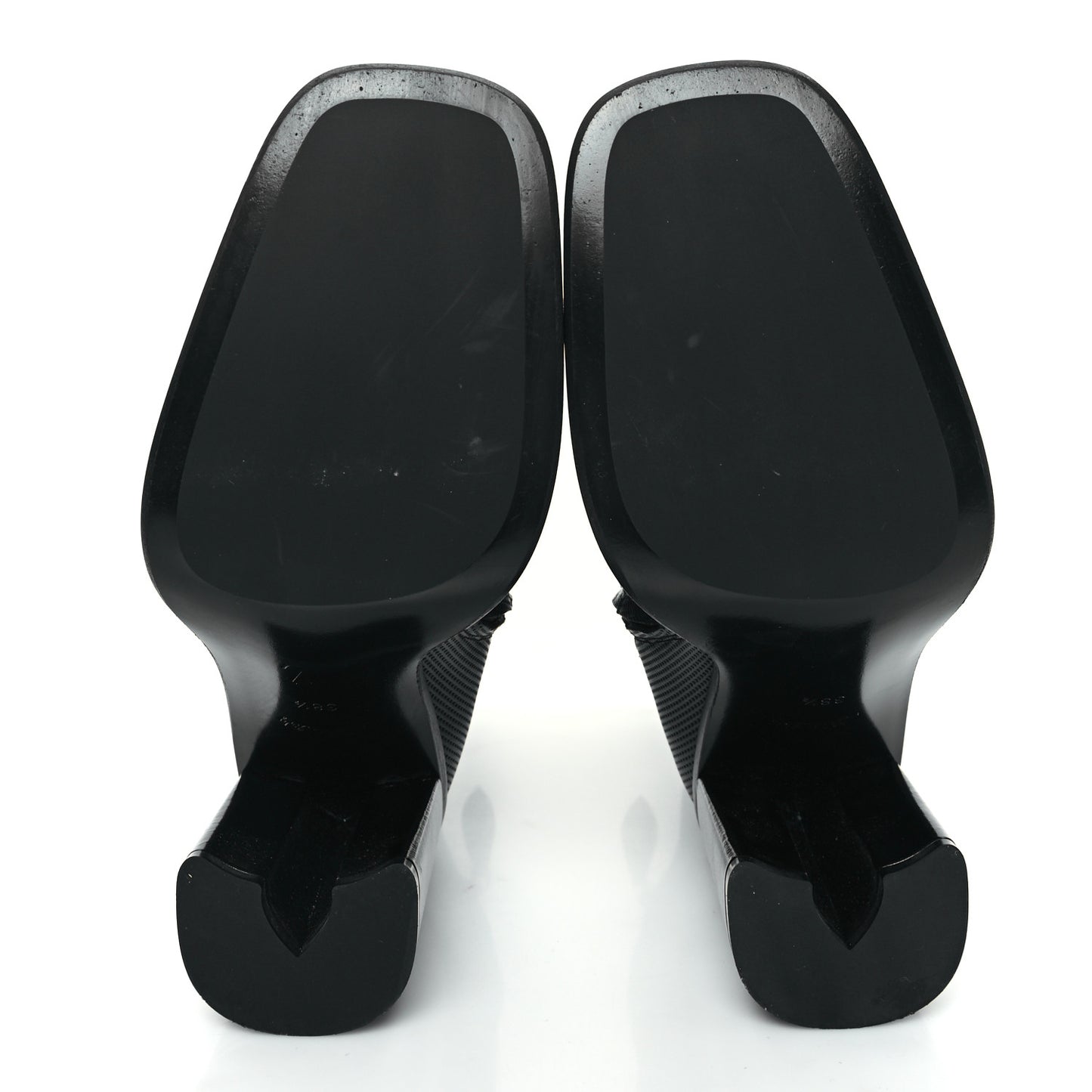 Calfskin Berlin Ankle Boots 38.5 Black