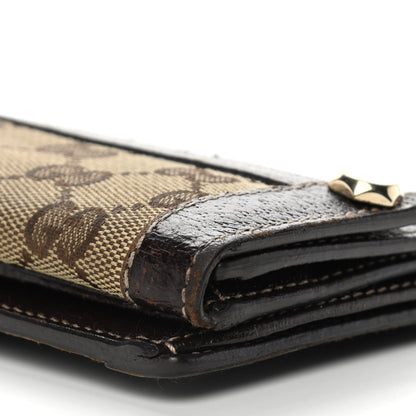 Gucci Crystal Monogram Continental Charmy Wallet Brown 8 of 13