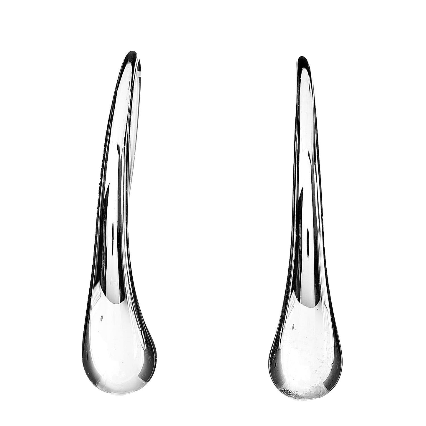 Sterling Silver Elsa Peretti Teardrop Hoop Earrings