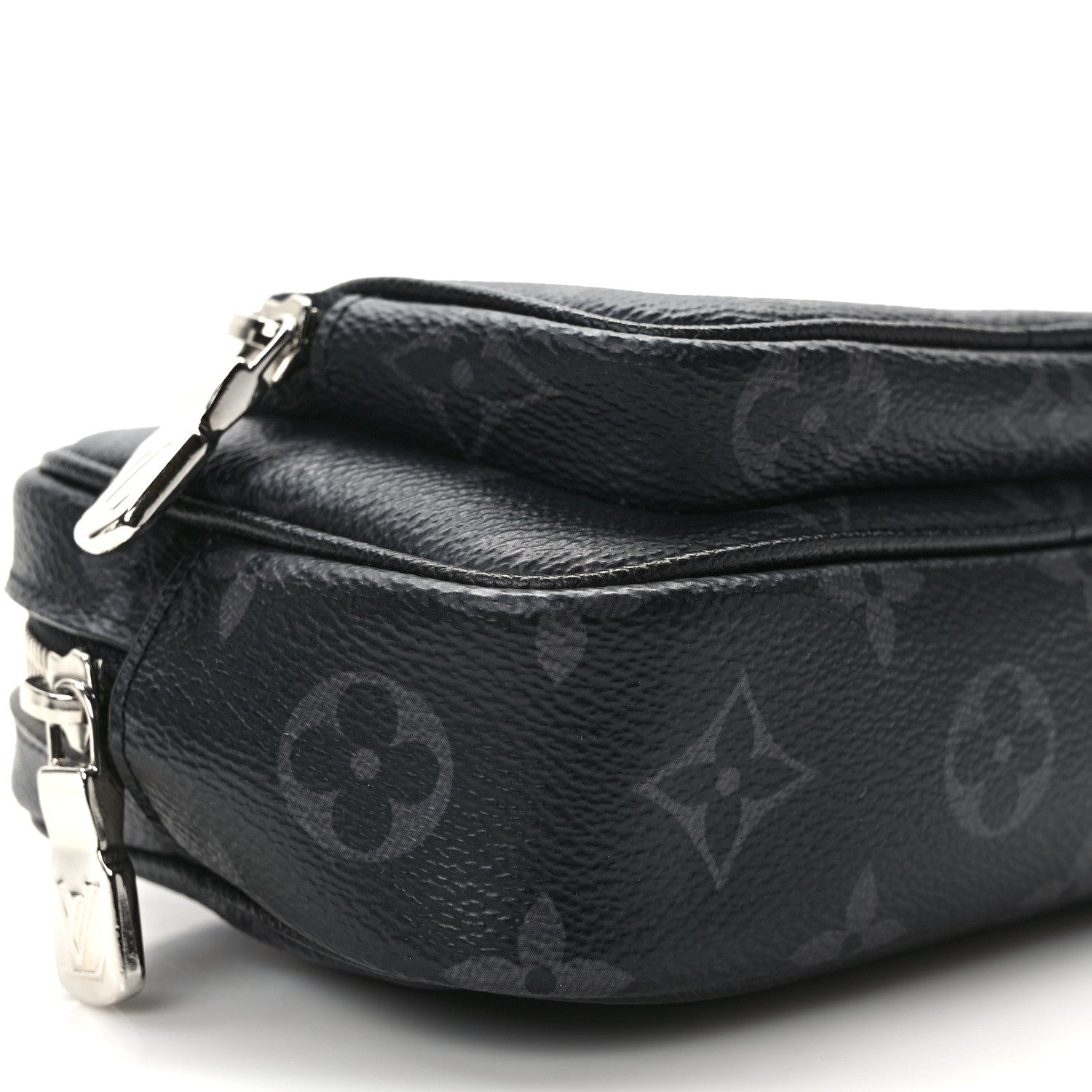 LOUIS VUITTON ショルダーバッグ ブラック Women's Black Leather Zip Wallet - Clémence Empreinte | LOUIS