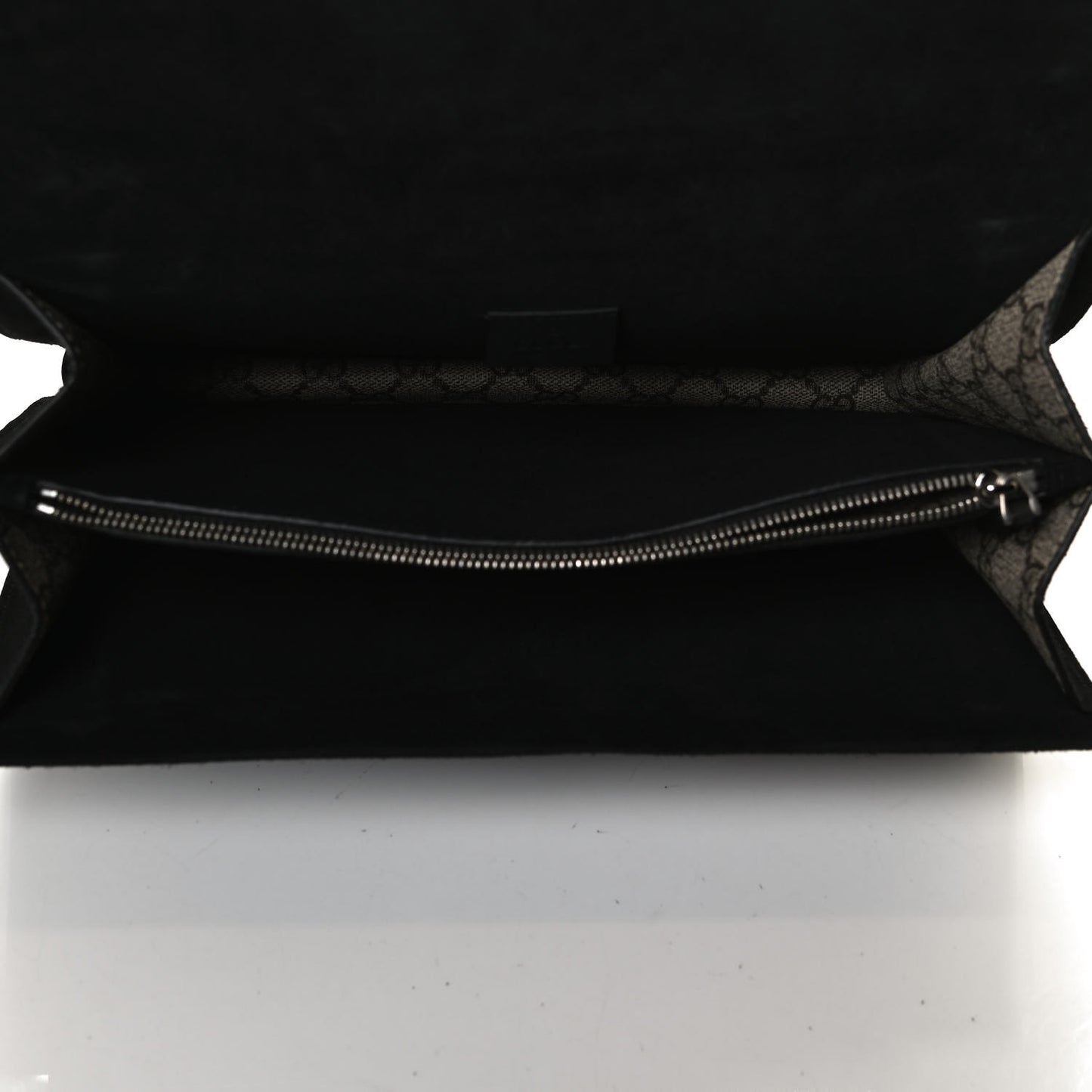 GG Supreme Monogram Medium Dionysus Shoulder Bag Black