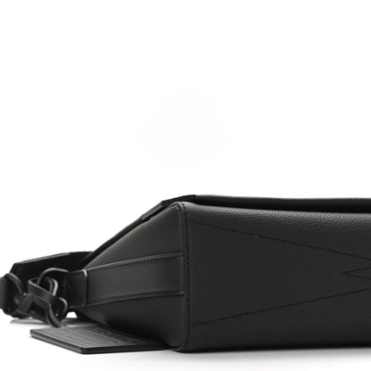 Louis Vuitton Calfskin Aerogram Messenger Black 8 of 9