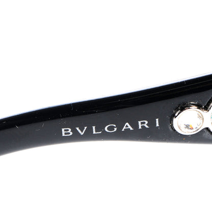 Bulgari BVLGARI Crystal Flower Sunglasses 652-B Black 5 of 8