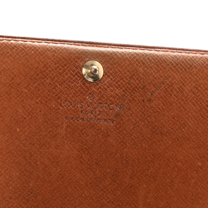 Louis Vuitton Monogram Porte-Monnaie Billets Tresor Wallet 6 of 10