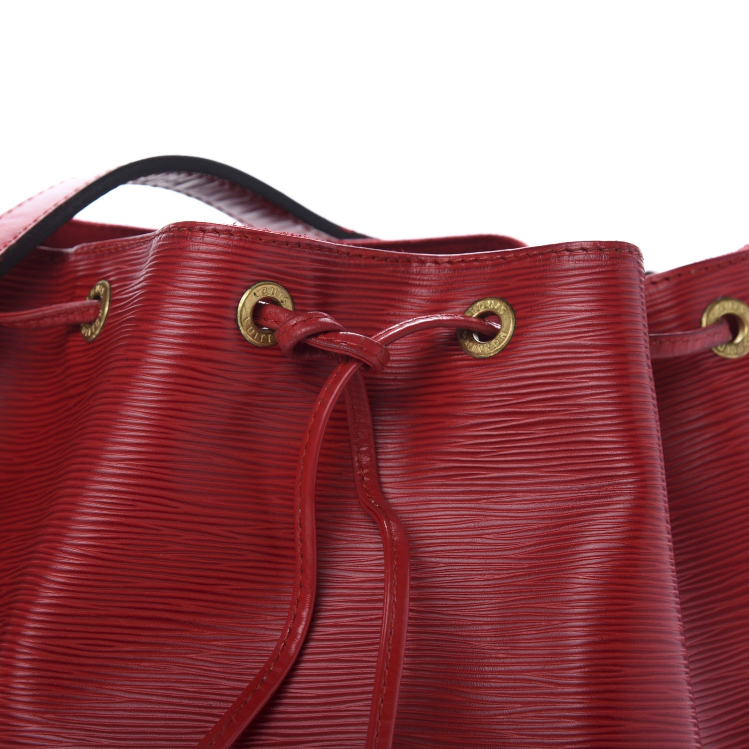 Louis Vuitton Epi Petit Noe Castillan Red 12 of 13